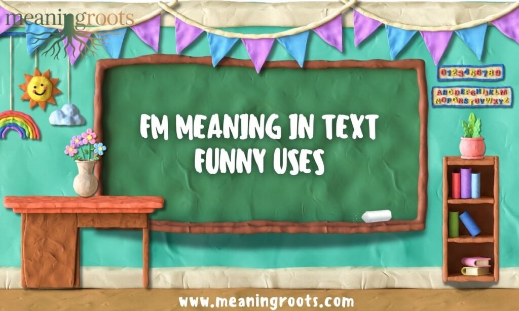 FM MEANING IN TEXT FUNNY USES