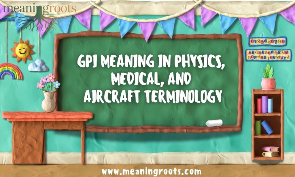 GPI Meaning in Medical and Physics