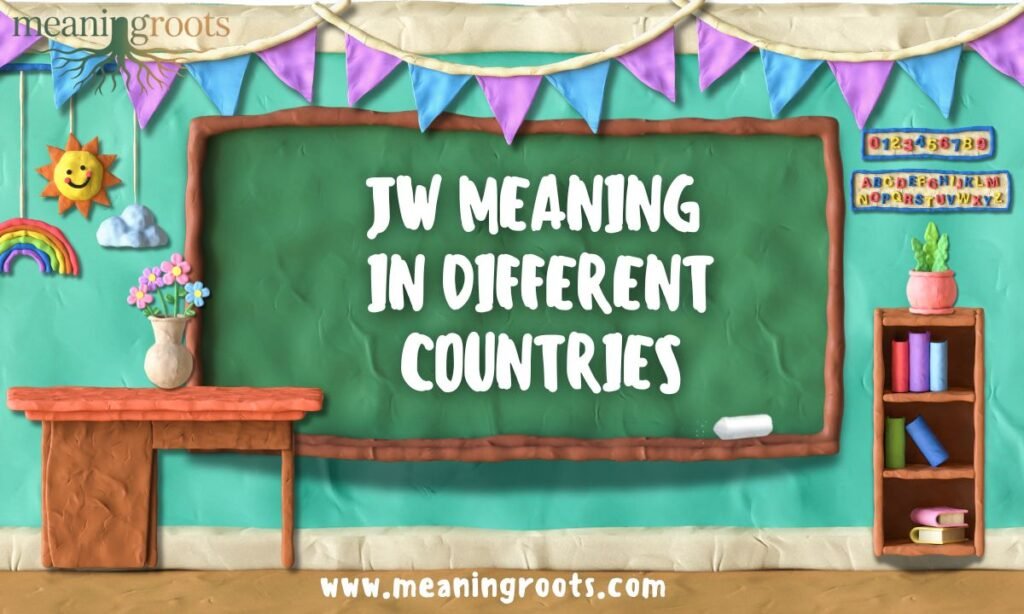 JW Meaning in Different Countries