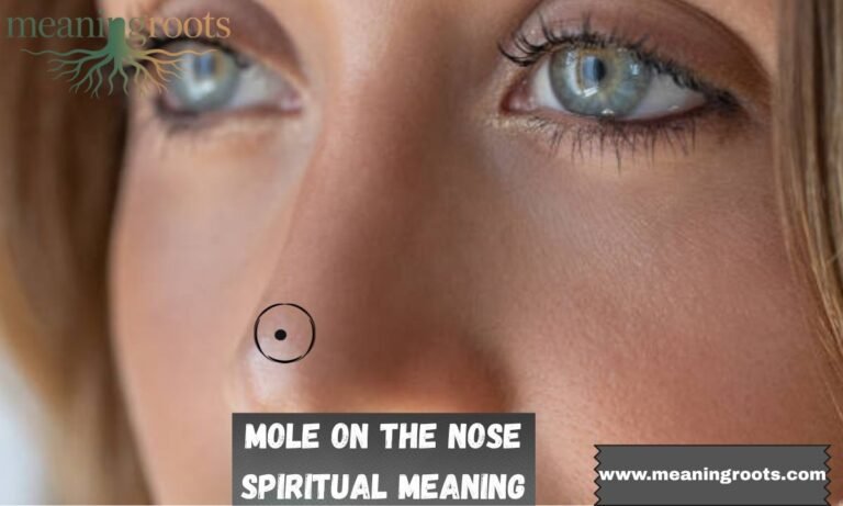 MOLE ON THE NOSE SPIRITUAL MEANING