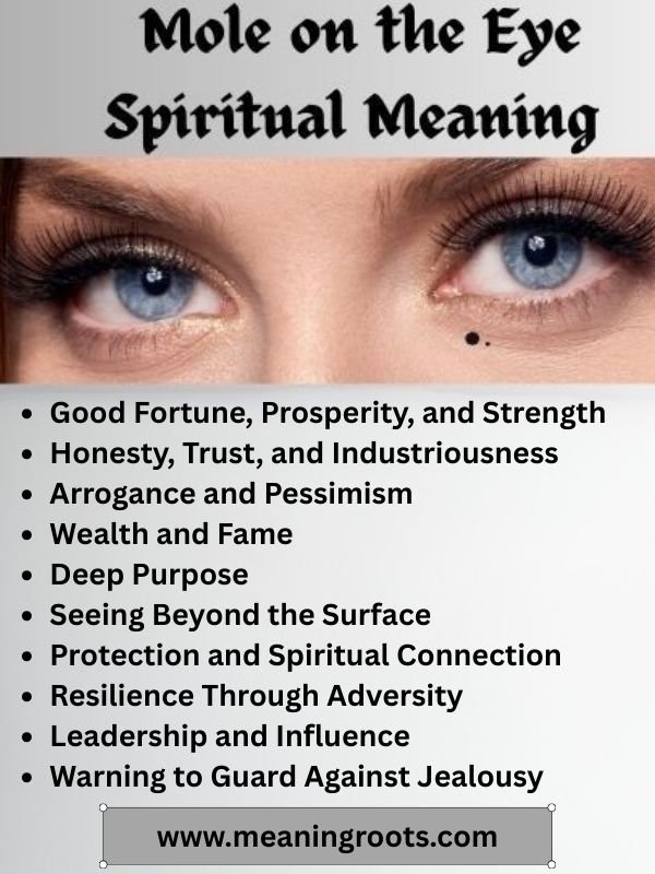 Mole Of The Eye Spiritual Meaning