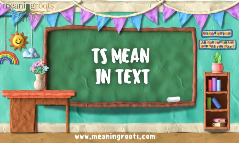 TS Mean in Text