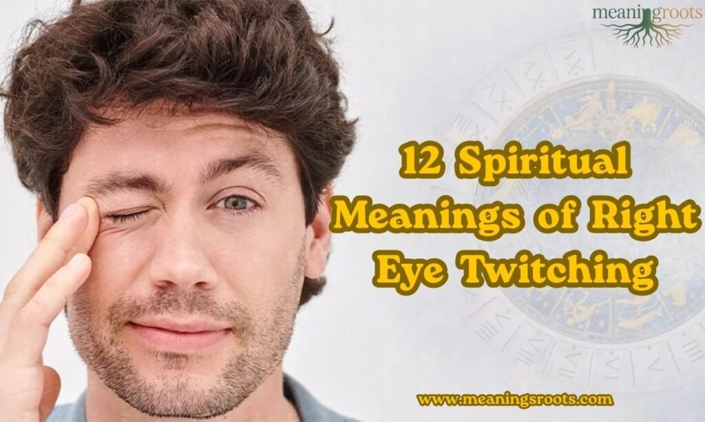 12 Spiritual Meanings of Right Eye Twitching