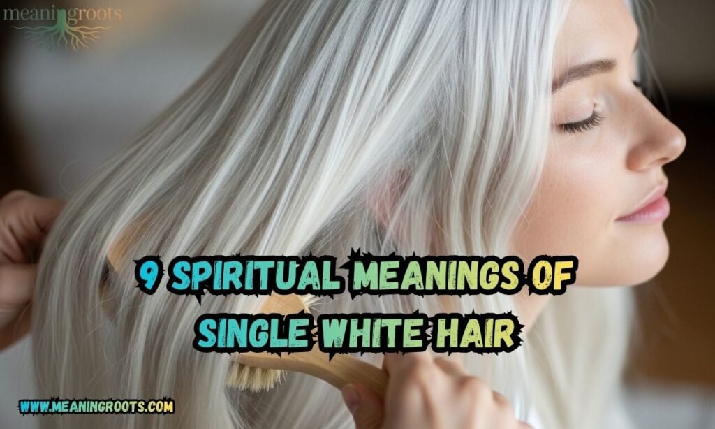 9 Spiritual Meanings of Single Long White Hair