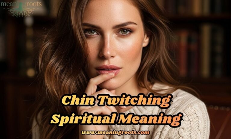 Chin Twitching Spiritual Meaning