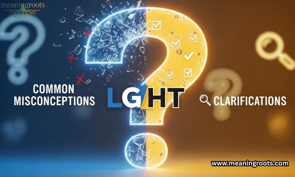 Common Misconceptions & Clarifications