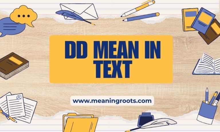 DD Mean in Text