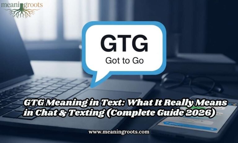 GTG Meaning in Text What It Really Means in Chat & Texting (Complete Guide 2026)
