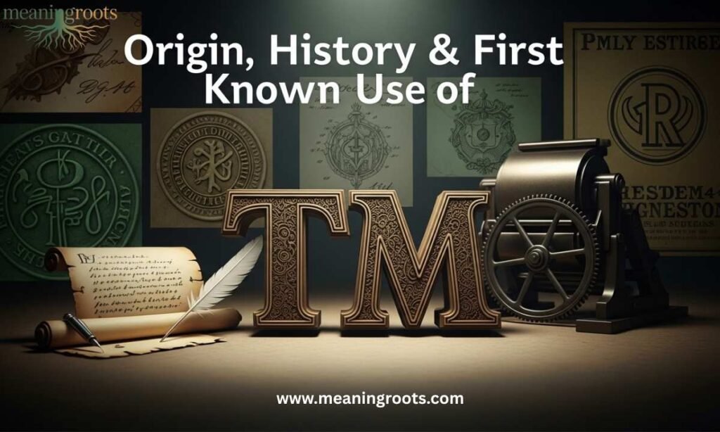 Origin, History & First Known Use of TM