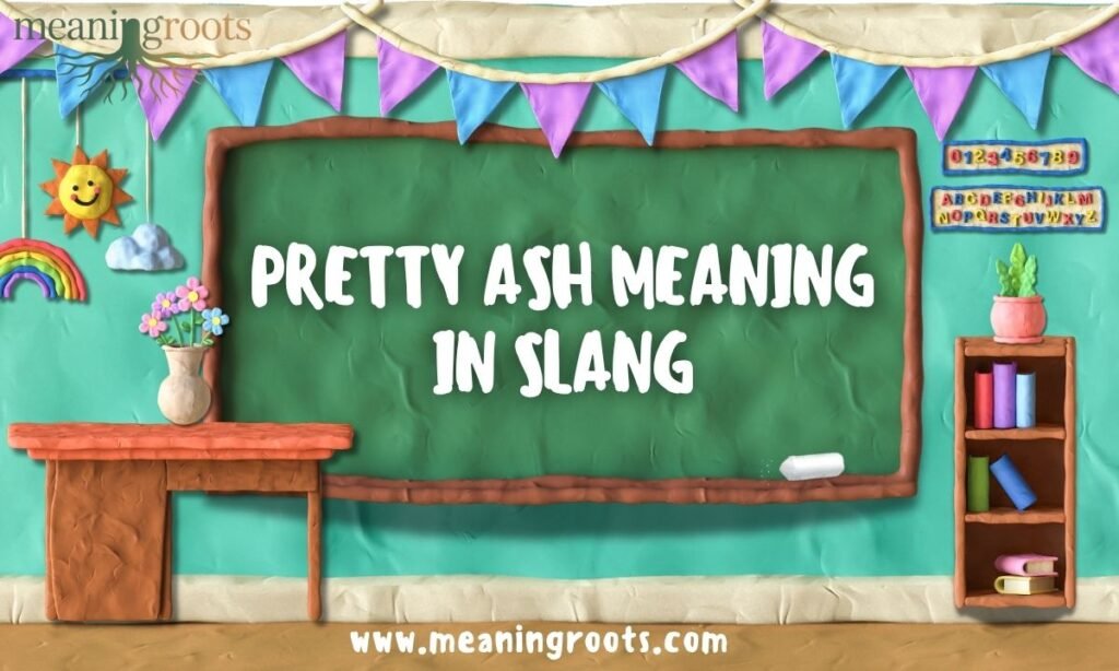 Pretty ASH Meaning in Slang