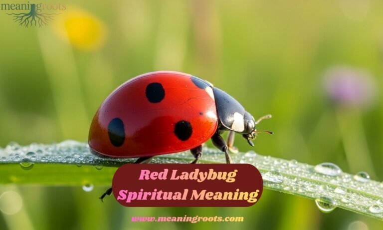 Red Ladybug Spiritual Meaning