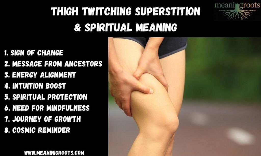 Thigh Twitching Superstition & Spiritual Meaning