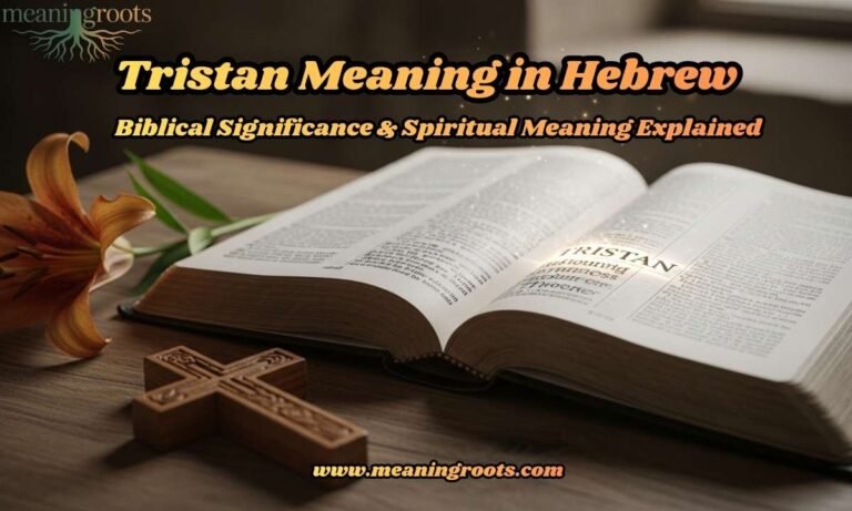 Tristan Meaning in Hebrew