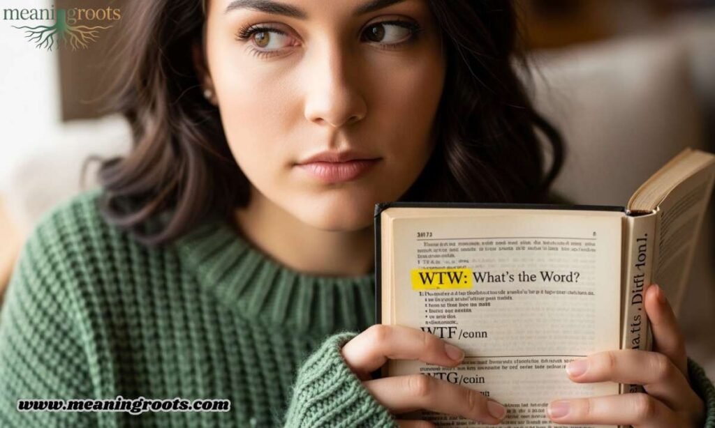 WTW Meaning From a Girl