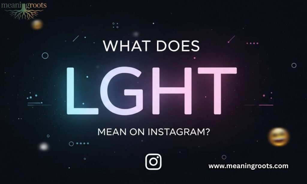 What Does LGHT Mean on Instagram