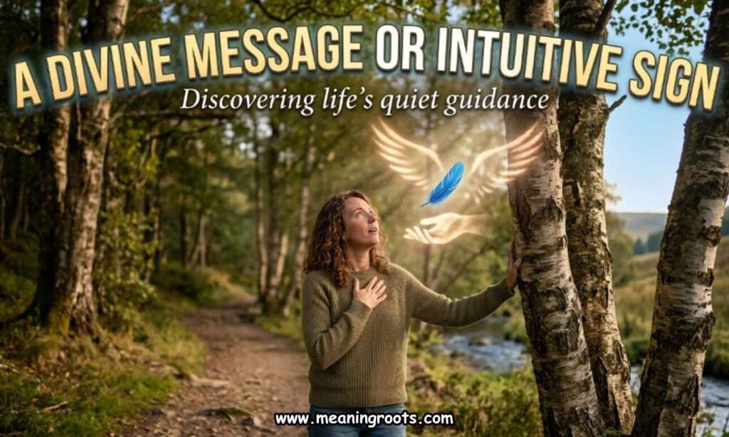 A Divine Message or Intuitive Sign