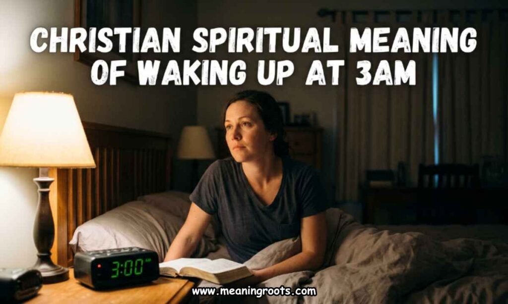 Christian Spiritual Meaning of Waking Up at 3AM