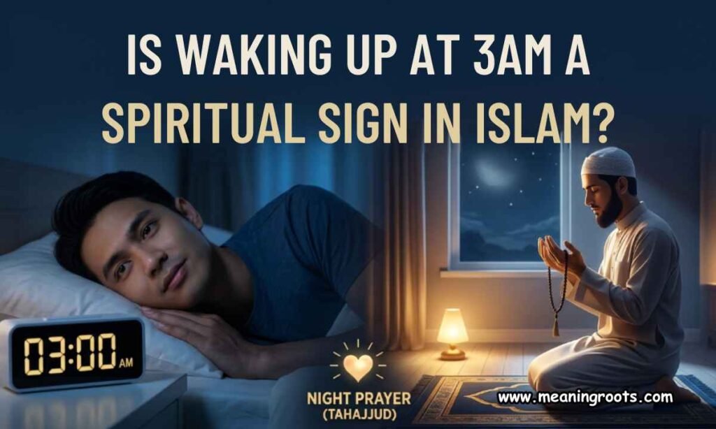 Is Waking Up at 3AM a Spiritual Sign in Islam