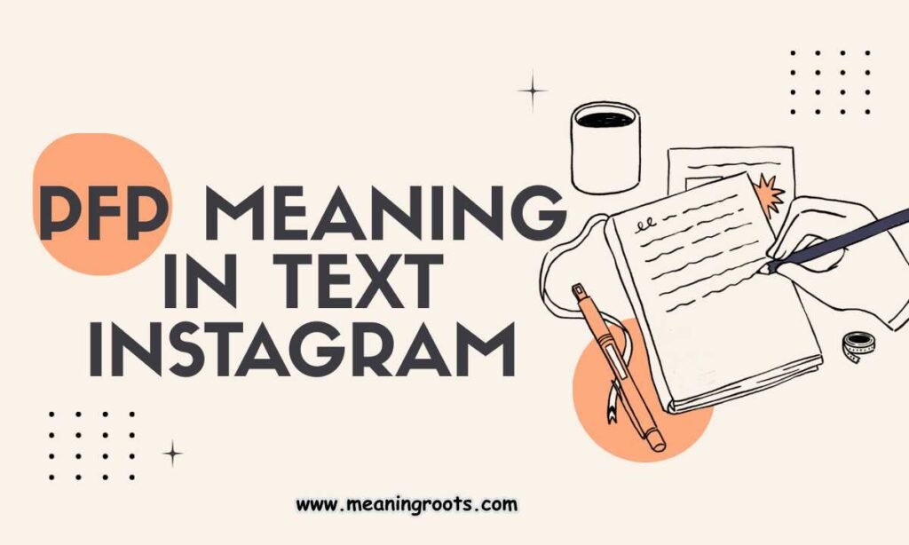 PFP Meaning in Text Instagram