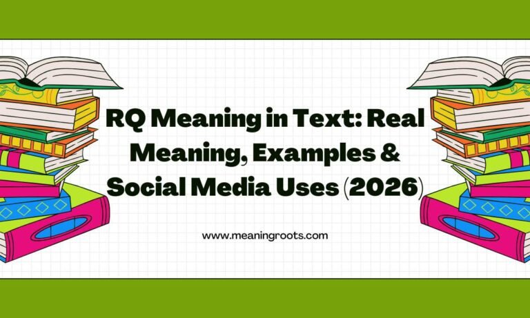 RQ Meaning in Text Real Meaning, Examples & Social Media Uses (2026)