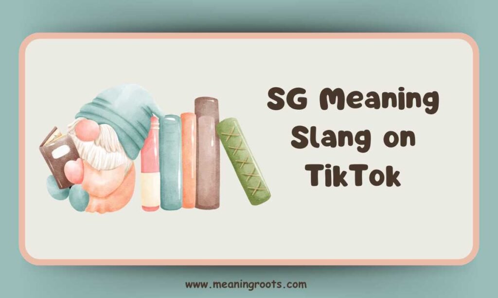 SG Meaning Slang on TikTok