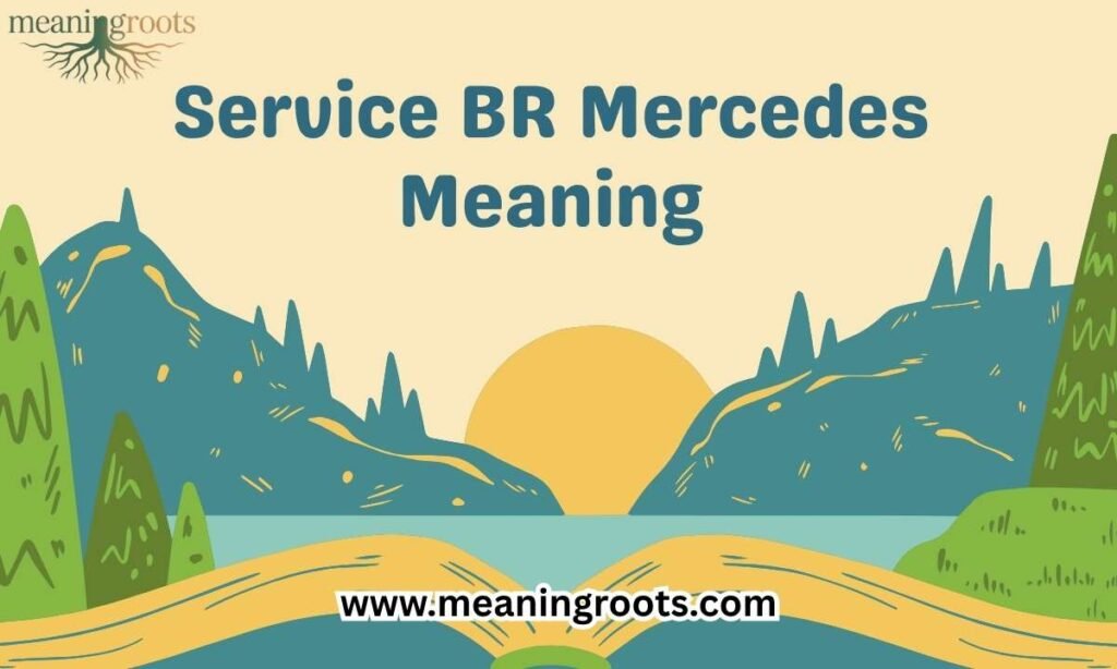 Service BR Mercedes Meaning