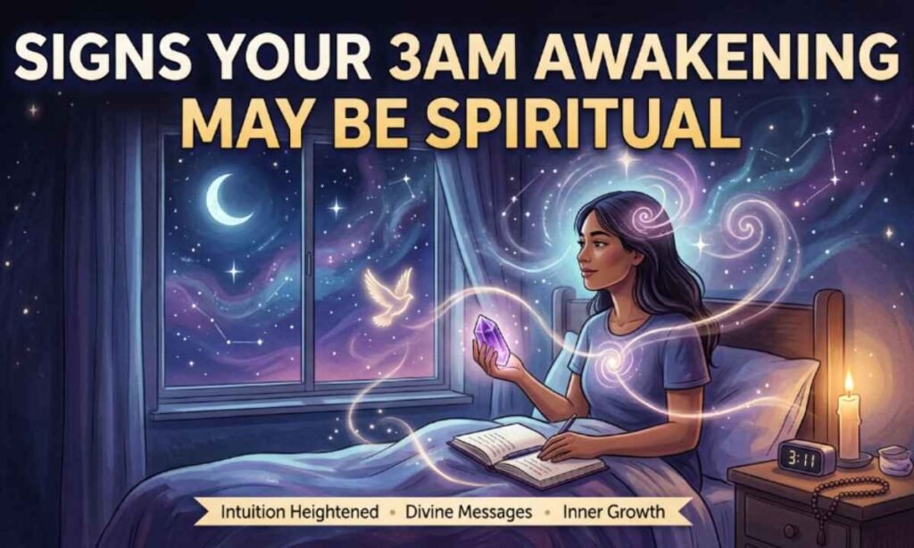 Signs Your 3AM Awakening May Be Spiritual