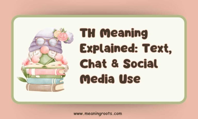 TH Meaning Explained Text, Chat & Social Media Use