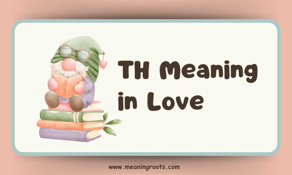 TH Meaning in Love