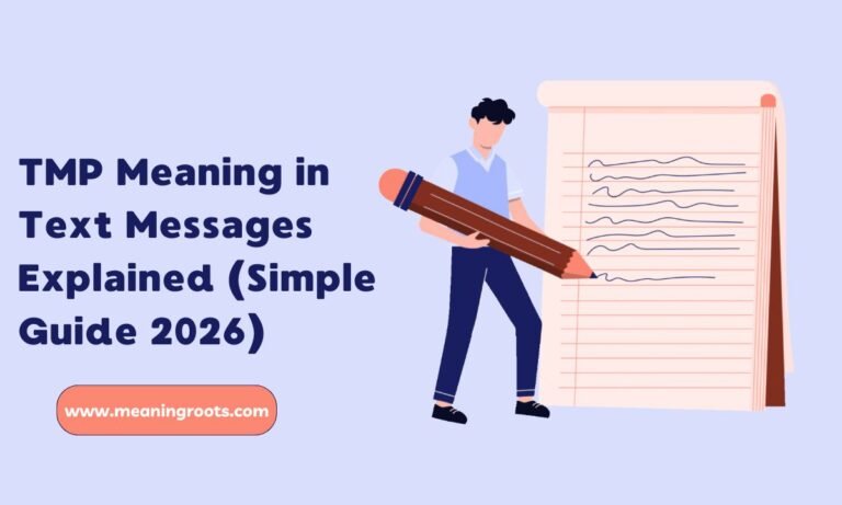 TMP Meaning in Text Messages Explained (Simple Guide 2026)