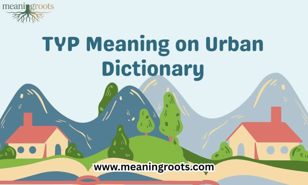 TYP Meaning on Urban Dictionary