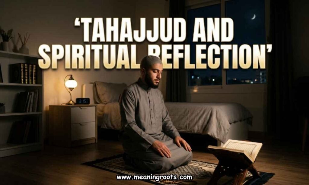 Tahajjud and Spiritual Reflection
