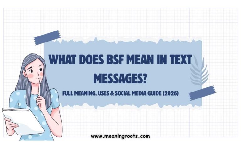 What Does BSF Mean in Text Messages Full Meaning, Uses & Social Media Guide (2026)