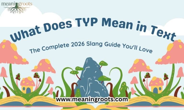 What Does TYP Mean in Text The Complete 2026 Slang Guide You'll Love
