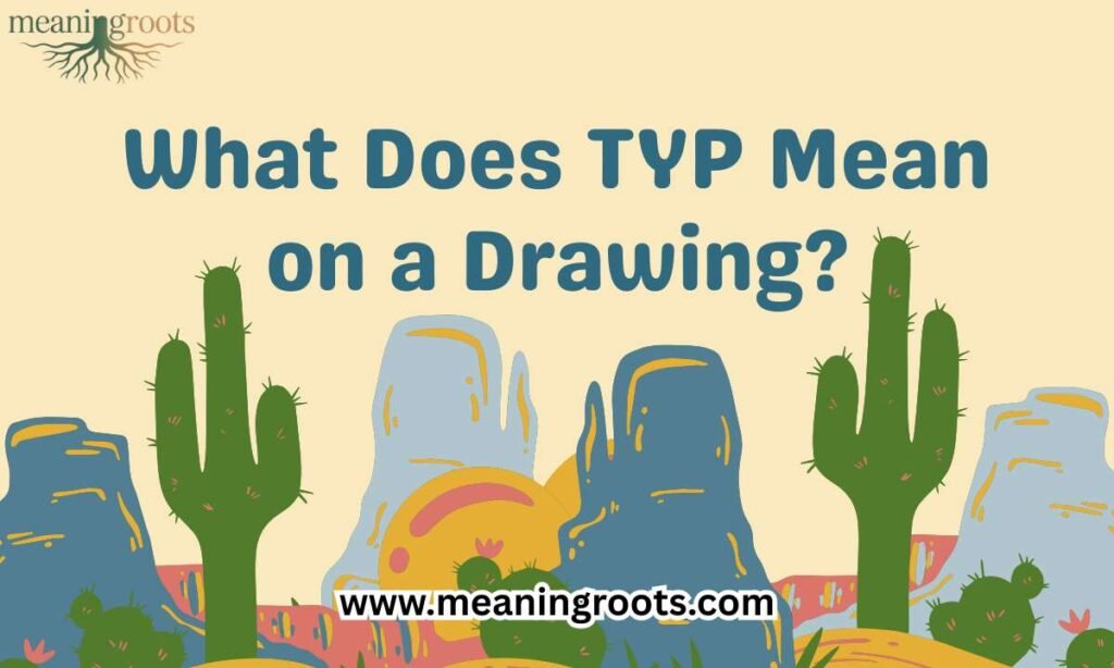 What Does TYP Mean on a Drawing