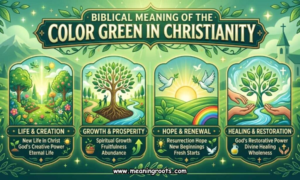 Biblical Meaning of the Color Green in Christianity