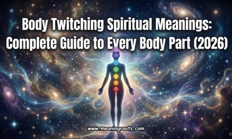 Body Twitching Spiritual Meanings Complete Guide to Every Body Part (2026)