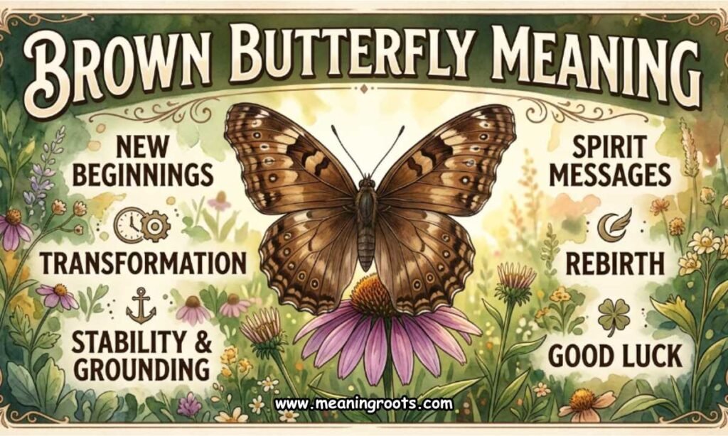 Brown Butterfly Meaning