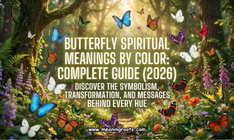 Butterfly Spiritual Meanings by Color Complete Guide (2026)