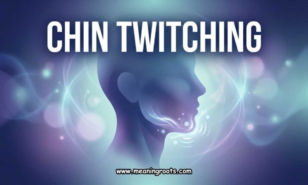 Chin Twitching