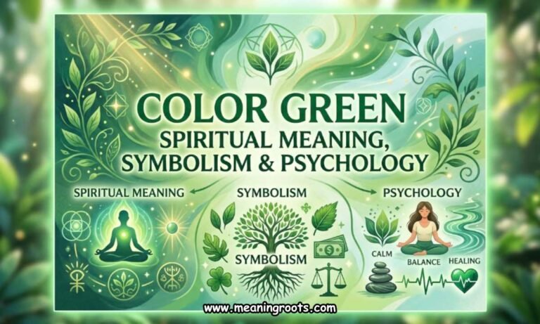 Color Green Spiritual Meaning, Symbolism & Psychology