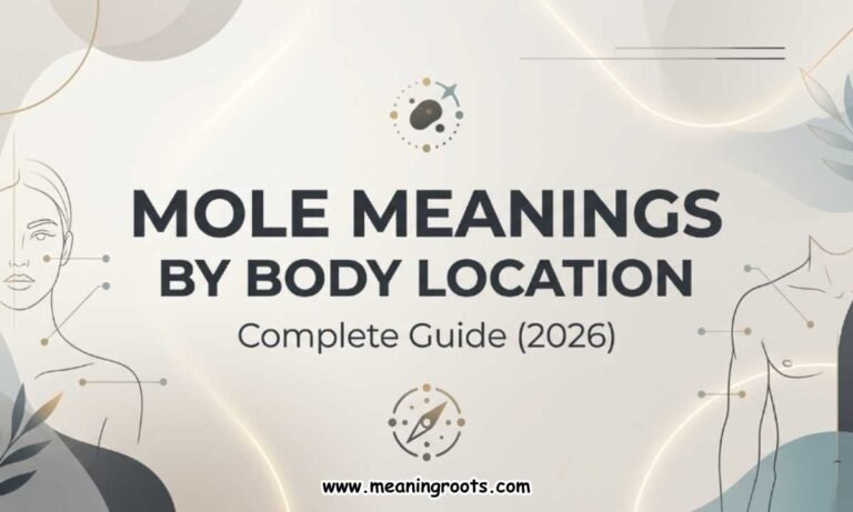 Mole Meanings by Body Location Complete Guide (2026)