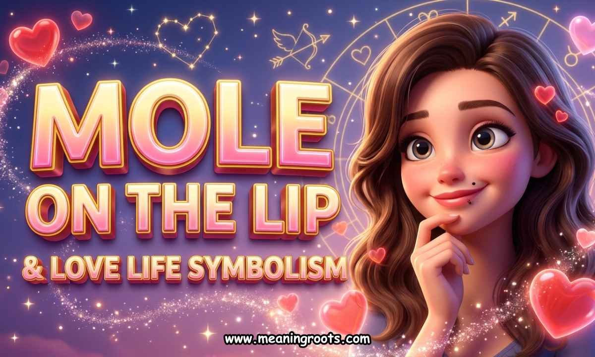Mole on the Lip and Love Life Symbolism