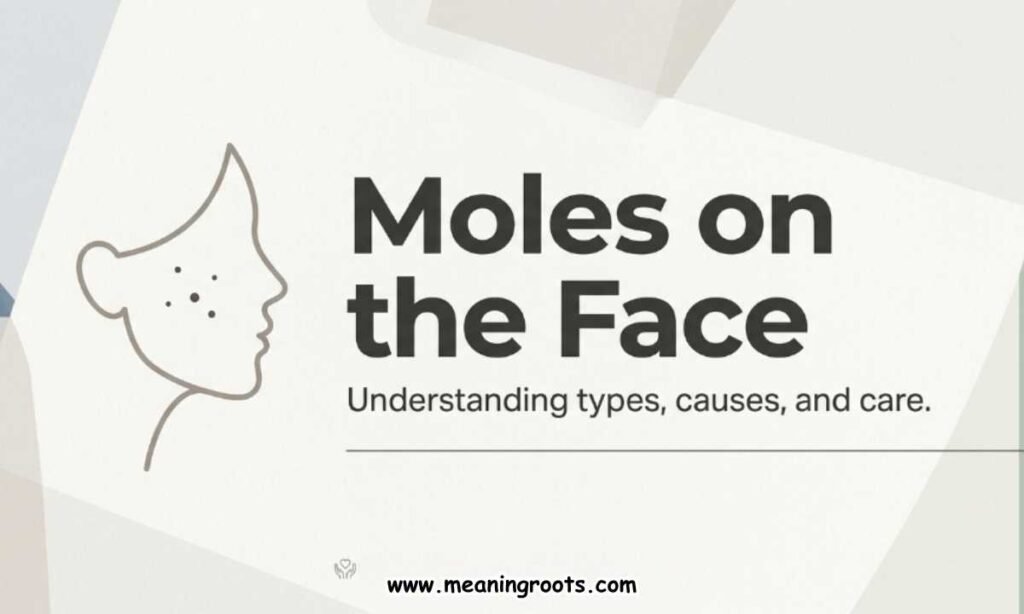 Moles on the Face