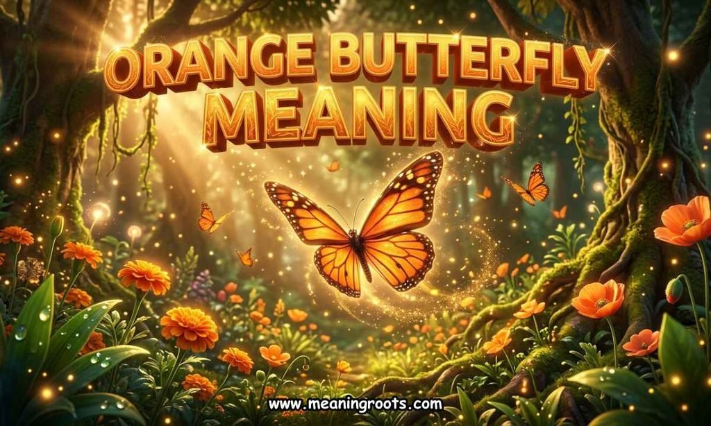 Orange Butterfly Meaning