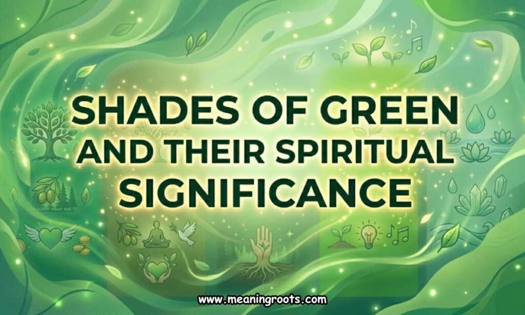 Shades of Green and Their Spiritual Significance