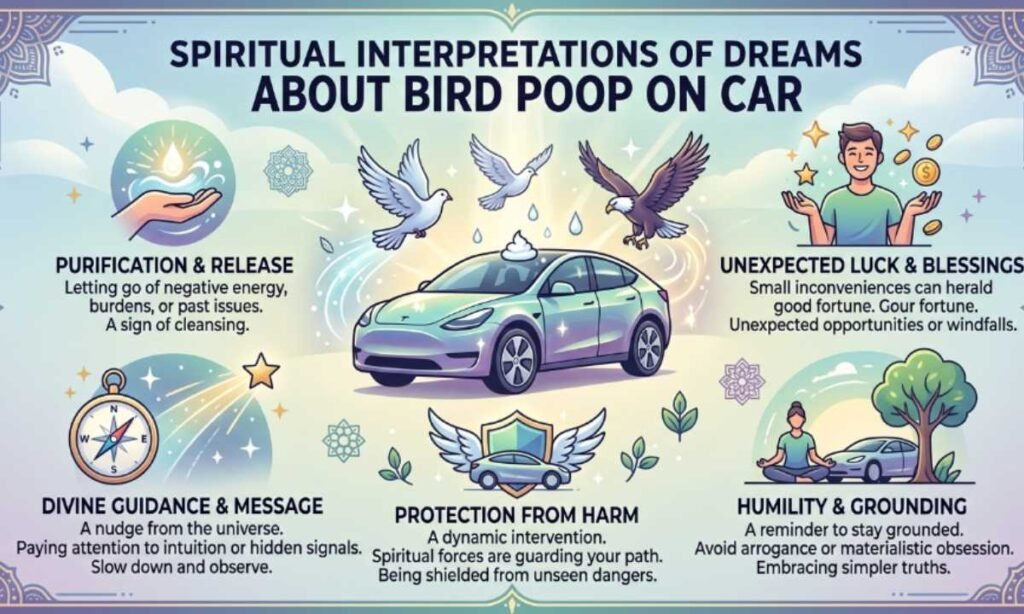 Spiritual Interpretations of Dreams About Bird Poop on Car