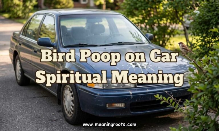 10 Spiritual Meanings of Bird Poop on Your Car