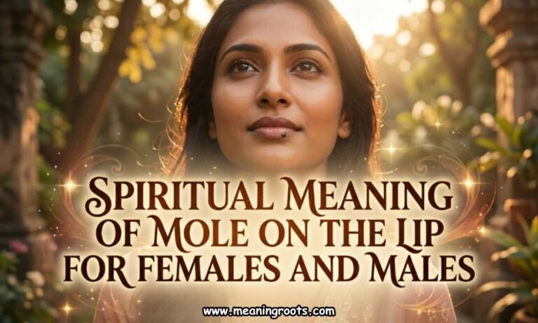 Spiritual Meaning of Mole on the Lip for Females and Males