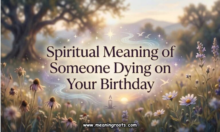 Spiritual Meaning of Someone Dying on Your Birthday